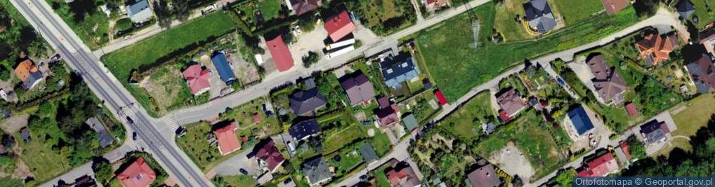 Zdjęcie satelitarne Monterska ul.