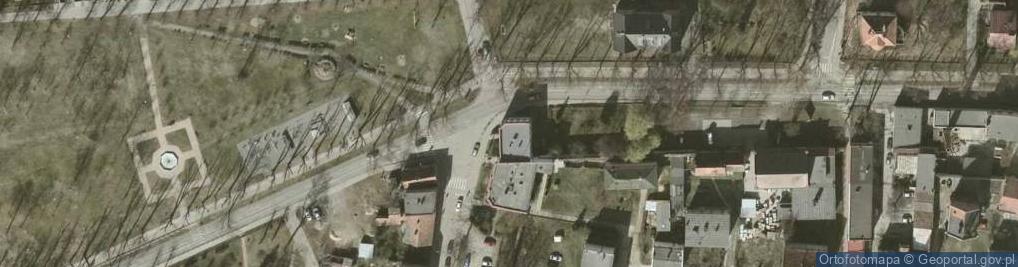 Zdjęcie satelitarne Moniuszki Stanisława ul.