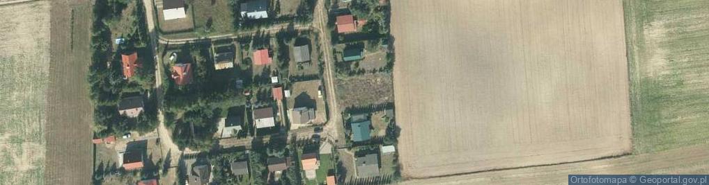 Zdjęcie satelitarne Modrzewiowa ul.