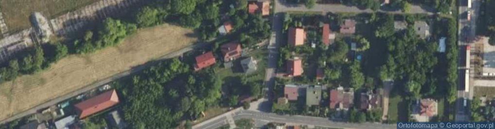 Zdjęcie satelitarne Mokra ul.