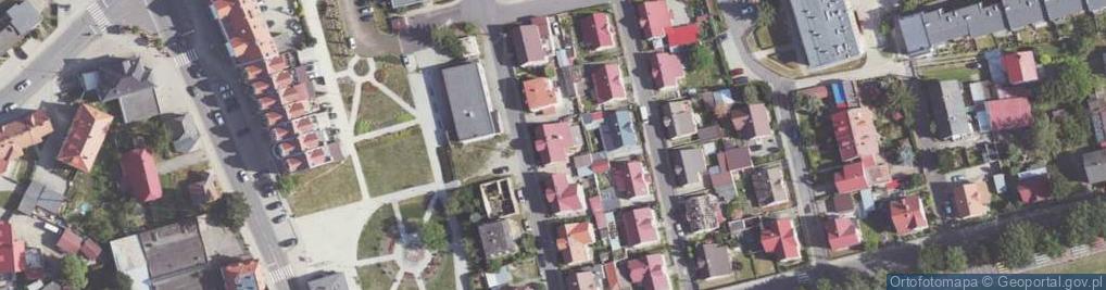 Zdjęcie satelitarne Moniuszki Stanisława ul.