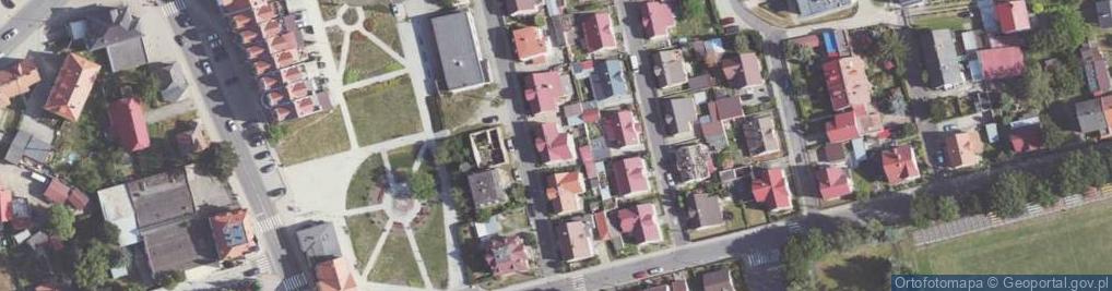 Zdjęcie satelitarne Moniuszki Stanisława ul.