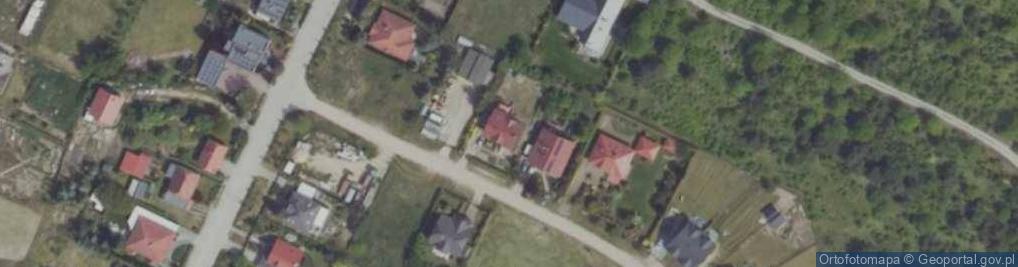 Zdjęcie satelitarne Modrakowa ul.