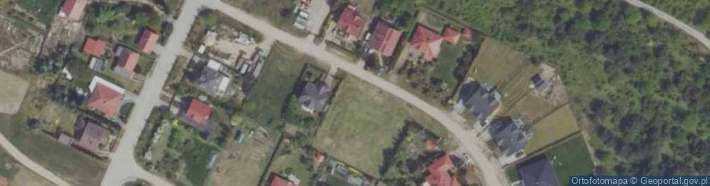 Zdjęcie satelitarne Modrakowa ul.