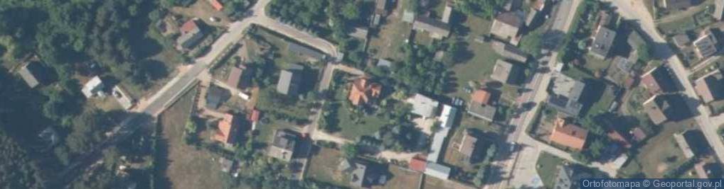 Zdjęcie satelitarne Modrzewiowa ul.