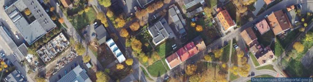 Zdjęcie satelitarne Morska ul.