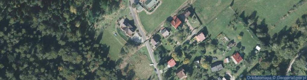 Zdjęcie satelitarne Modrzewiowa ul.