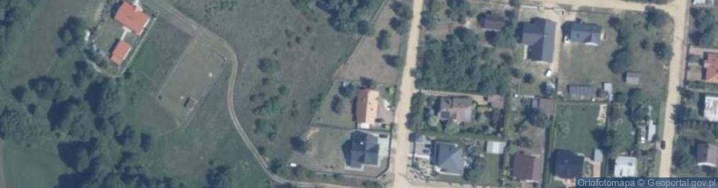 Zdjęcie satelitarne Modrzewiowa ul.