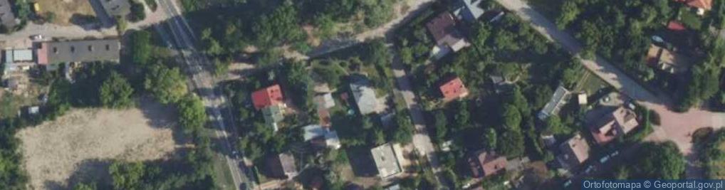 Zdjęcie satelitarne Modlińska ul.