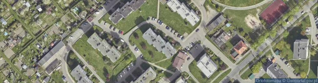 Zdjęcie satelitarne Morcinka Gustawa ul.