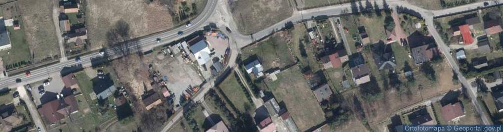 Zdjęcie satelitarne Mokra ul.