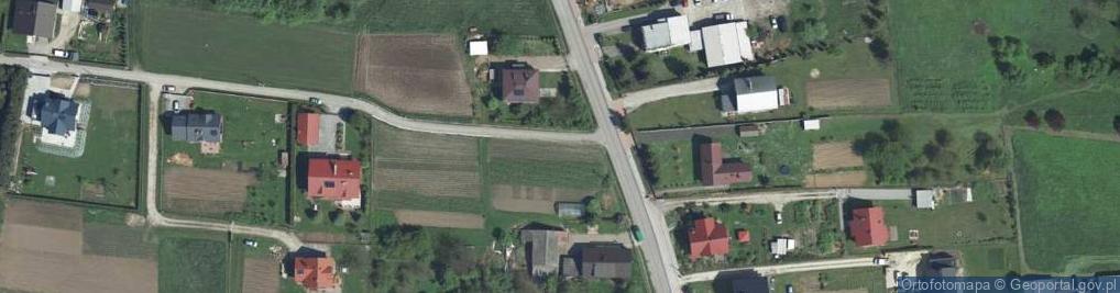 Zdjęcie satelitarne Modrzewiowa ul.