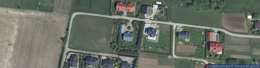 Zdjęcie satelitarne Modrzewiowa ul.