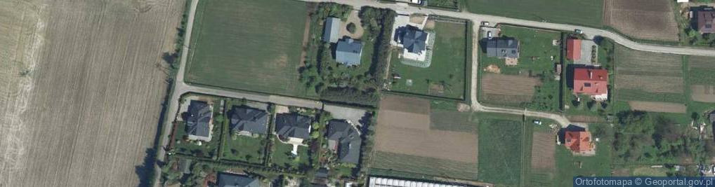 Zdjęcie satelitarne Modrzewiowa ul.