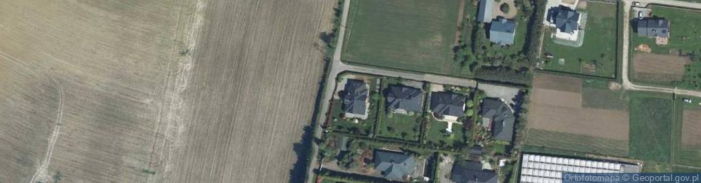 Zdjęcie satelitarne Modrzewiowa ul.