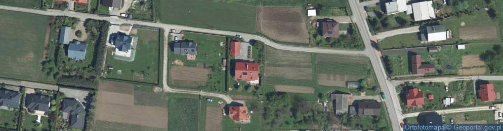 Zdjęcie satelitarne Modrzewiowa ul.