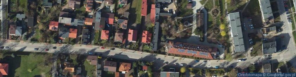 Zdjęcie satelitarne Moniuszki Stanisława ul.