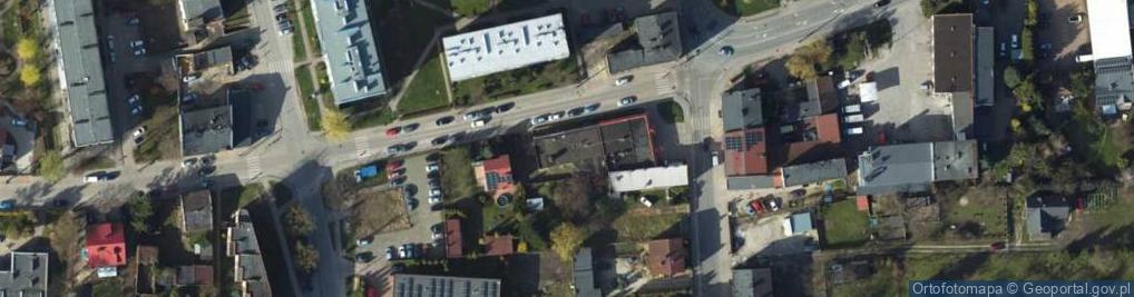 Zdjęcie satelitarne Moniuszki Stanisława ul.