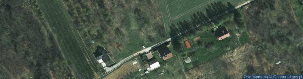 Zdjęcie satelitarne Modrzewiowa ul.
