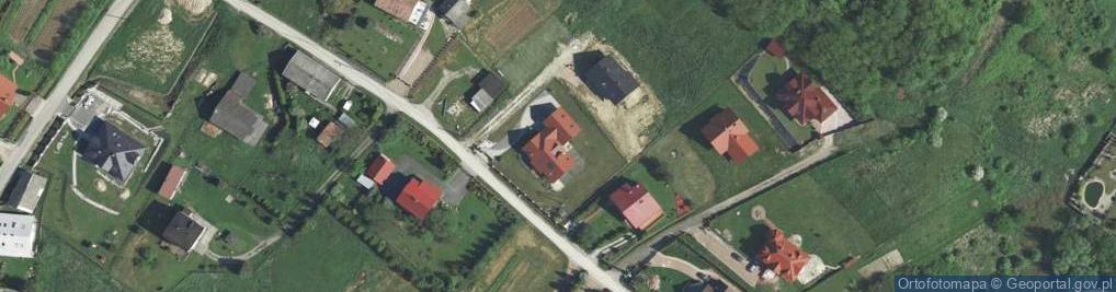Zdjęcie satelitarne Modrzewiowa ul.