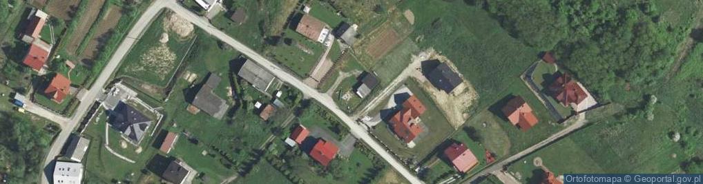 Zdjęcie satelitarne Modrzewiowa ul.