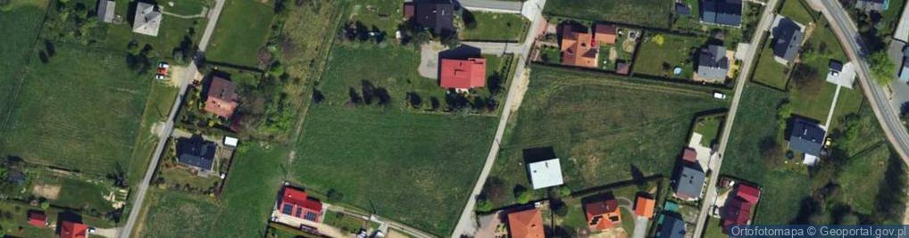 Zdjęcie satelitarne Modrzewiowa ul.