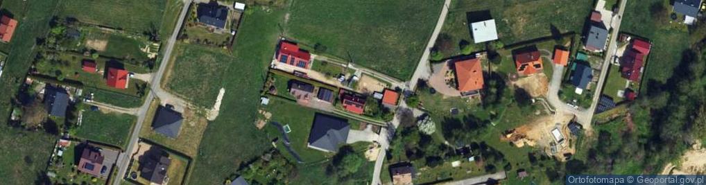 Zdjęcie satelitarne Modrzewiowa ul.