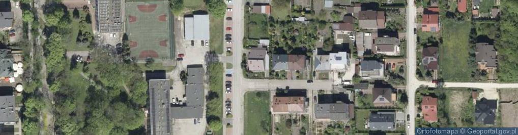 Zdjęcie satelitarne Moniuszki Stanisława ul.