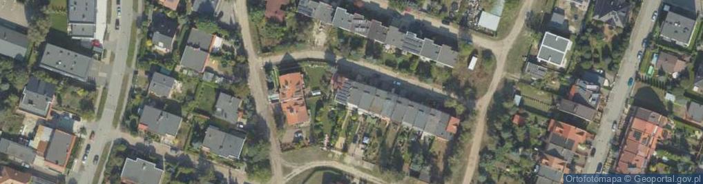 Zdjęcie satelitarne Modlińska ul.
