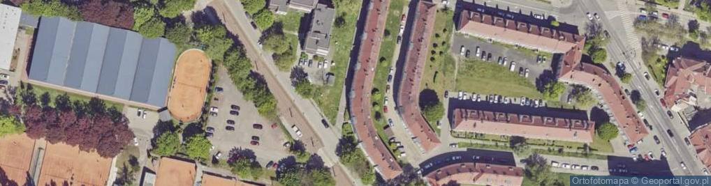 Zdjęcie satelitarne Morcinka Gustawa ul.