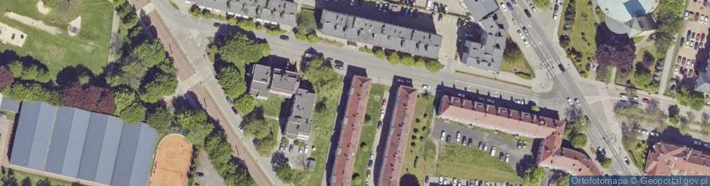Zdjęcie satelitarne Morcinka Gustawa ul.