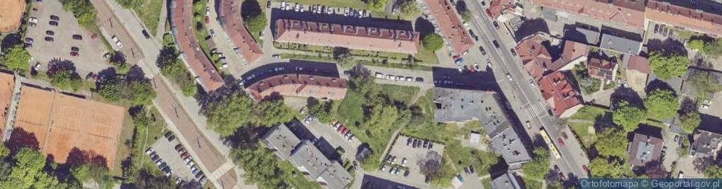 Zdjęcie satelitarne Morcinka Gustawa ul.