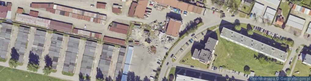 Zdjęcie satelitarne Mochnackiego Maurycego ul.