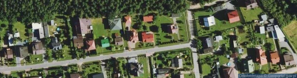 Zdjęcie satelitarne Mokra ul.