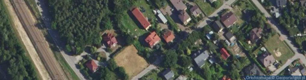 Zdjęcie satelitarne Mokra ul.