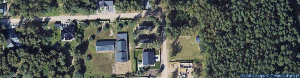 Zdjęcie satelitarne Modrzewiowa ul.