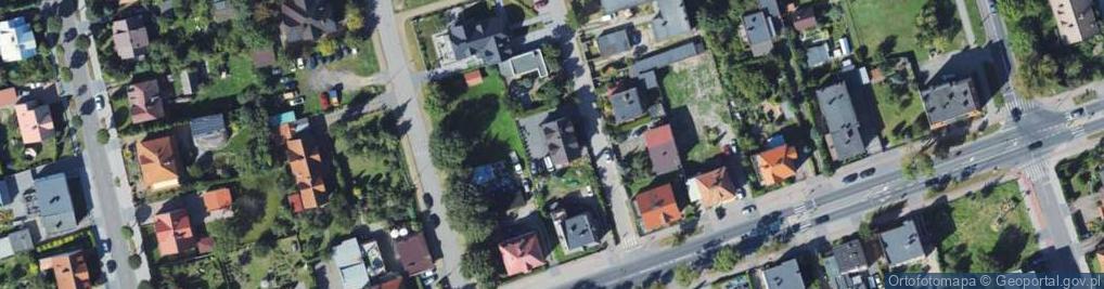 Zdjęcie satelitarne Modrzewskiego ul.