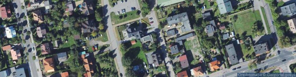 Zdjęcie satelitarne Modrzewskiego ul.