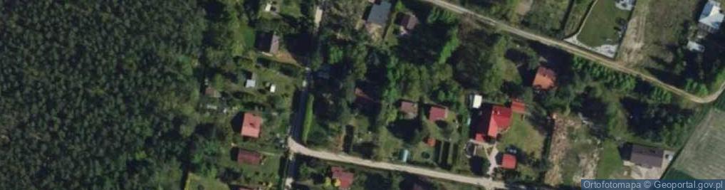 Zdjęcie satelitarne Modrzewiowa ul.