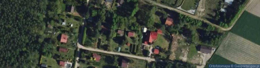 Zdjęcie satelitarne Modrzewiowa ul.