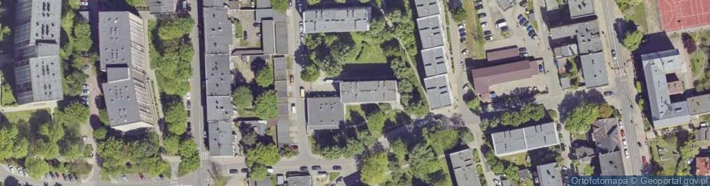 Zdjęcie satelitarne Morcinka Gustawa ul.