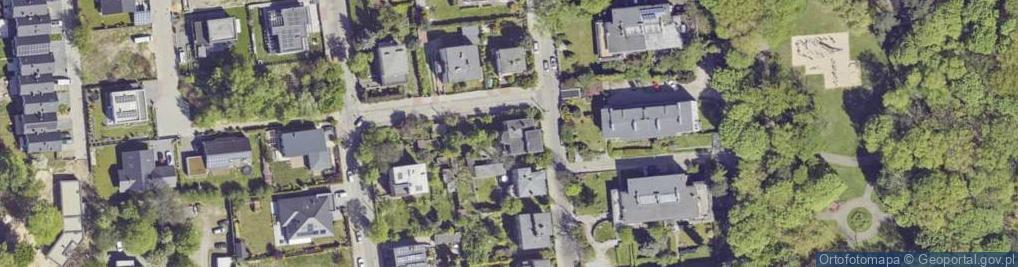 Zdjęcie satelitarne Mościckiego Ignacego ul.