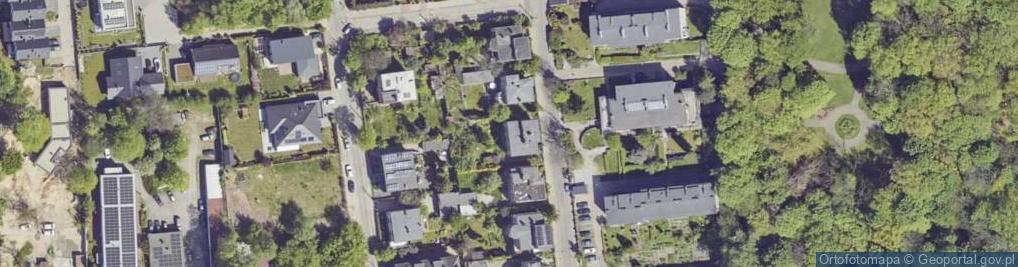 Zdjęcie satelitarne Mościckiego Ignacego ul.