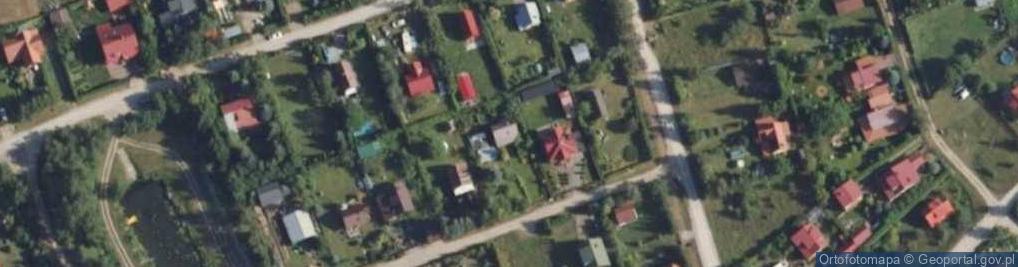 Zdjęcie satelitarne Modrzewiowa ul.