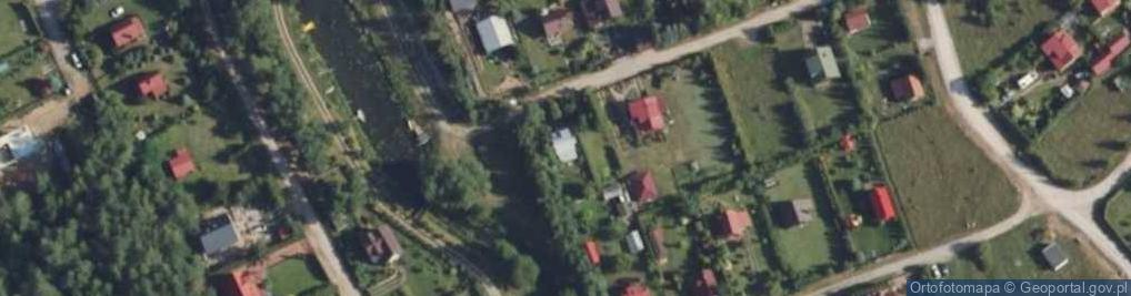 Zdjęcie satelitarne Modrzewiowa ul.
