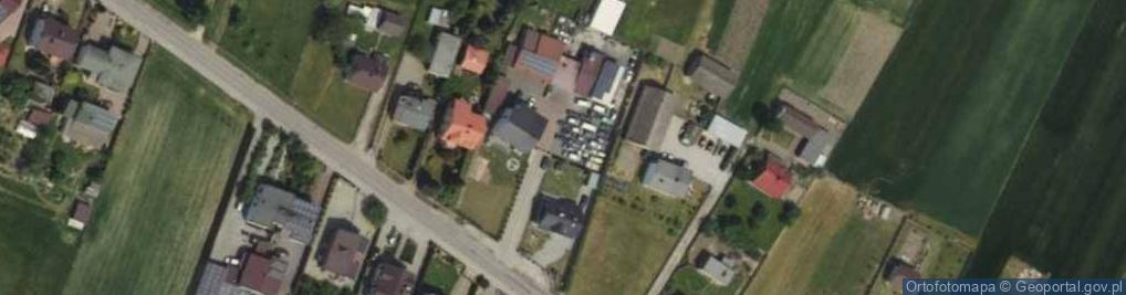 Zdjęcie satelitarne Morcinka Gustawa ul.