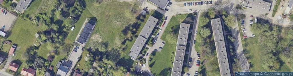 Zdjęcie satelitarne Morcinka Gustawa ul.