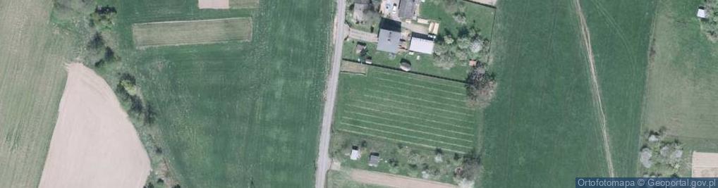 Zdjęcie satelitarne Modrzewiowa ul.