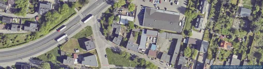 Zdjęcie satelitarne Modrzejowska ul.