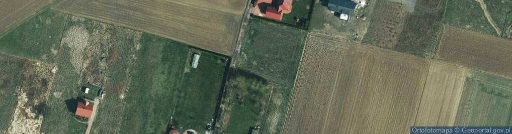 Zdjęcie satelitarne Modrzewiowa ul.